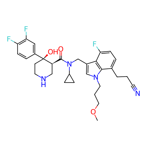 Chemical structure of BindingDB Monomer ID 50355537