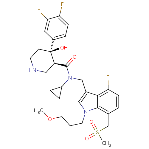 Chemical structure of BindingDB Monomer ID 50355538
