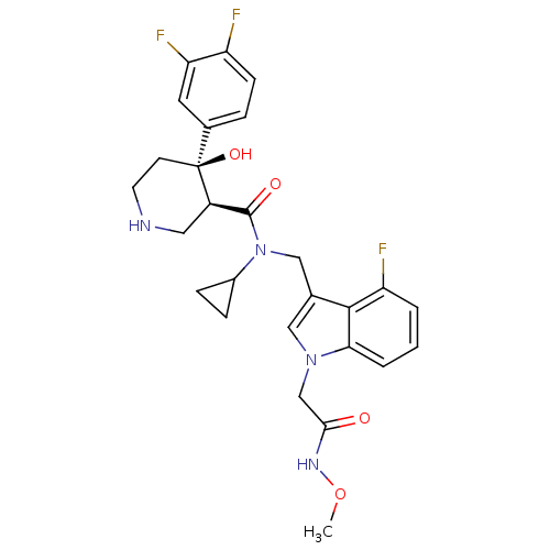 Chemical structure of BindingDB Monomer ID 50355541