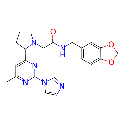 Chemical structure of BindingDB Monomer ID 50356488