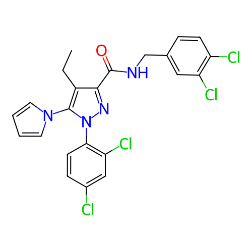 Chemical structure of BindingDB Monomer ID 50356541