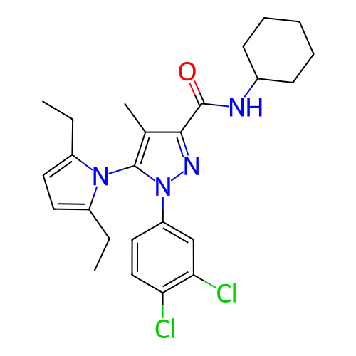 Chemical structure of BindingDB Monomer ID 50356546