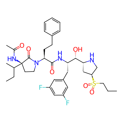 Chemical structure of BindingDB Monomer ID 50357480