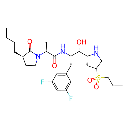 Chemical structure of BindingDB Monomer ID 50357484