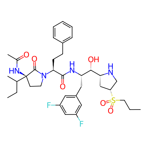 Chemical structure of BindingDB Monomer ID 50357491