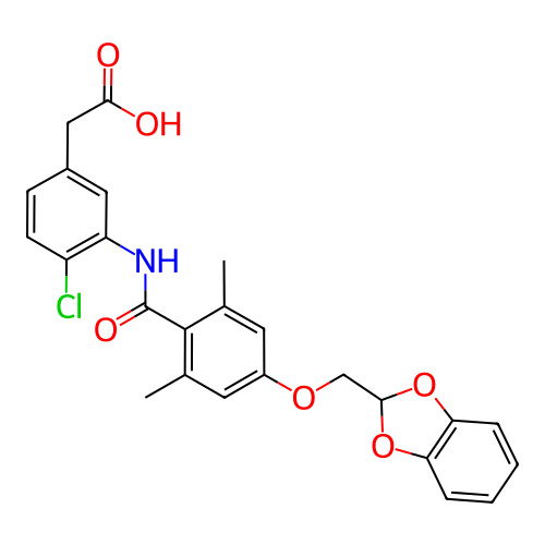 Chemical structure of BindingDB Monomer ID 50357631