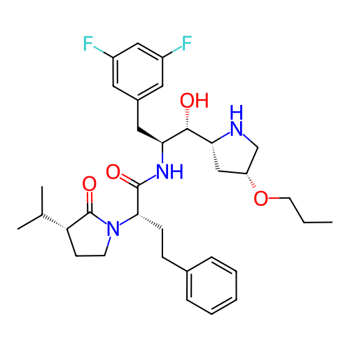 Chemical structure of BindingDB Monomer ID 50357734