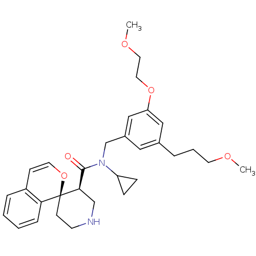 Chemical structure of BindingDB Monomer ID 50359172