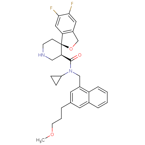 Chemical structure of BindingDB Monomer ID 50359184