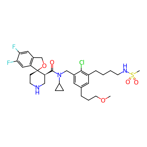 Chemical structure of BindingDB Monomer ID 50359192