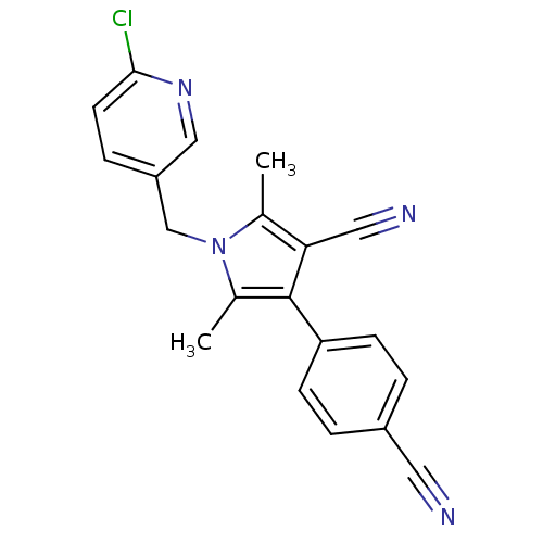 Chemical structure of BindingDB Monomer ID 50360444
