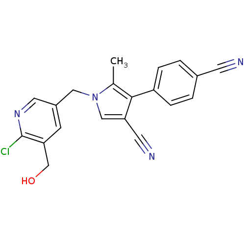 Chemical structure of BindingDB Monomer ID 50360447