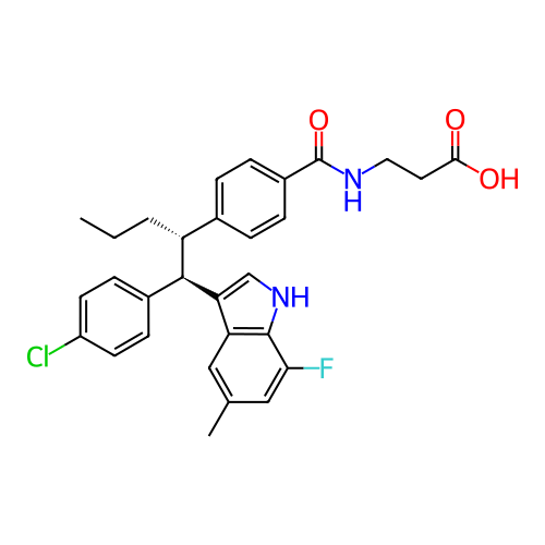 Chemical structure of BindingDB Monomer ID 50360584