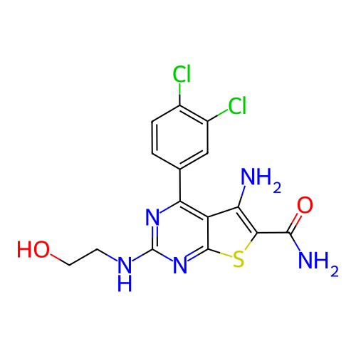 Chemical structure of BindingDB Monomer ID 50360791