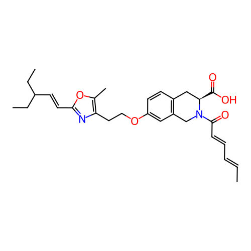 Chemical structure of BindingDB Monomer ID 50361296