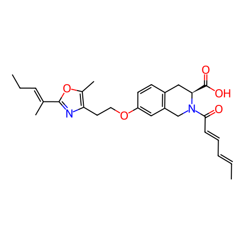 Chemical structure of BindingDB Monomer ID 50361300