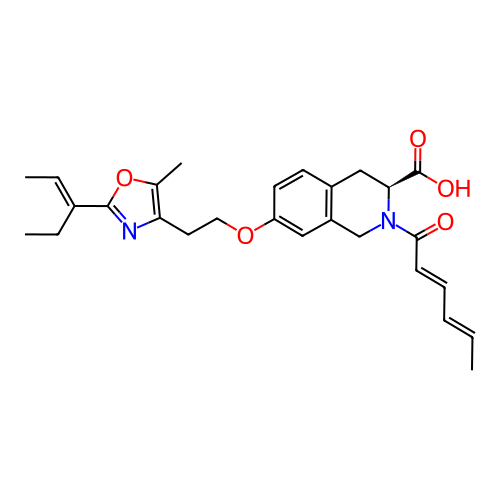 Chemical structure of BindingDB Monomer ID 50361301