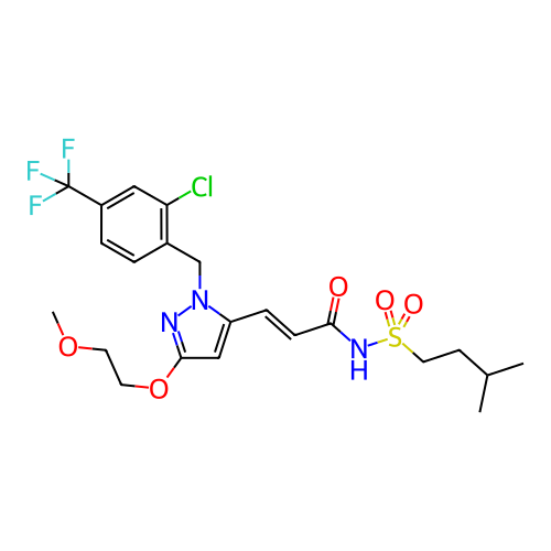 Chemical structure of BindingDB Monomer ID 50361342