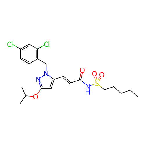 Chemical structure of BindingDB Monomer ID 50361343