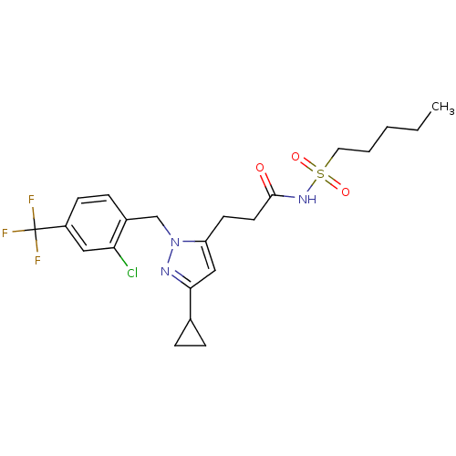 Chemical structure of BindingDB Monomer ID 50361345