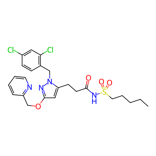 Chemical structure of BindingDB Monomer ID 50361347