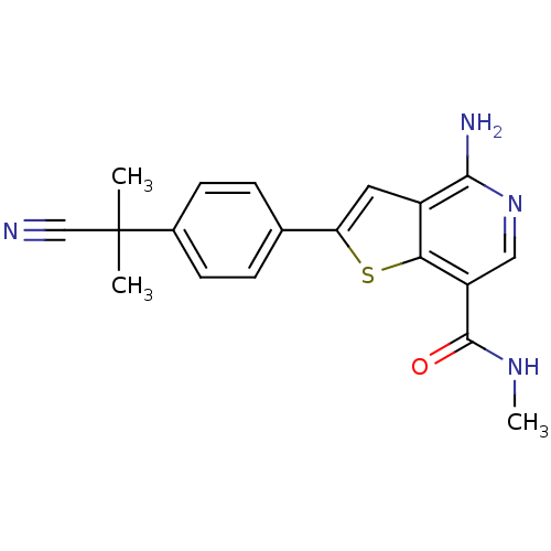 Chemical structure of BindingDB Monomer ID 50361820