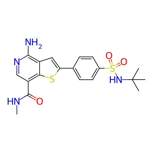 Chemical structure of BindingDB Monomer ID 50361821