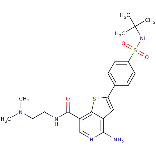 Chemical structure of BindingDB Monomer ID 50361824