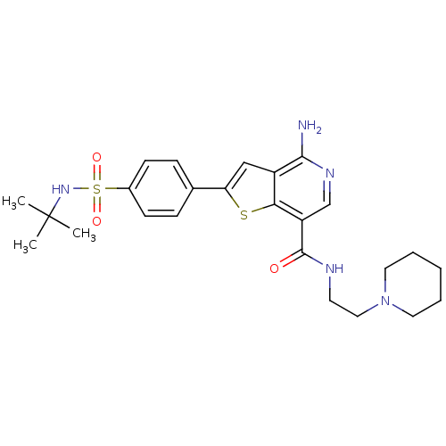 Chemical structure of BindingDB Monomer ID 50361825