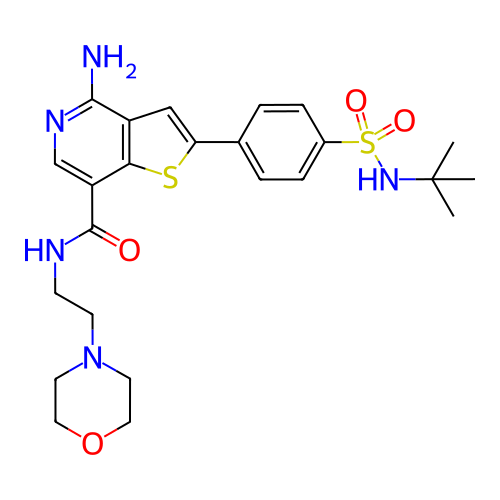 Chemical structure of BindingDB Monomer ID 50361826