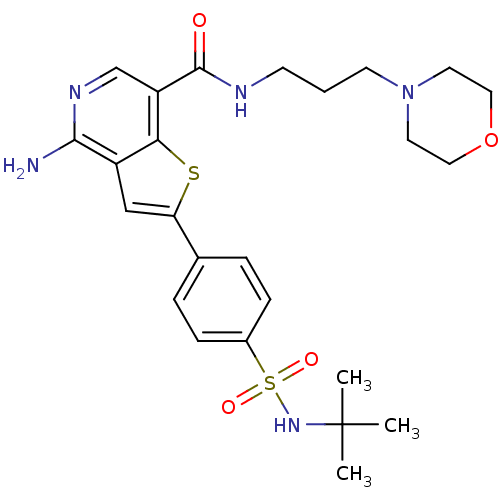 Chemical structure of BindingDB Monomer ID 50361827
