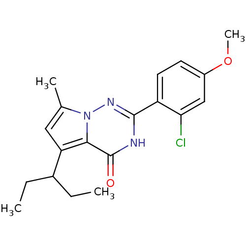 Chemical structure of BindingDB Monomer ID 50362282