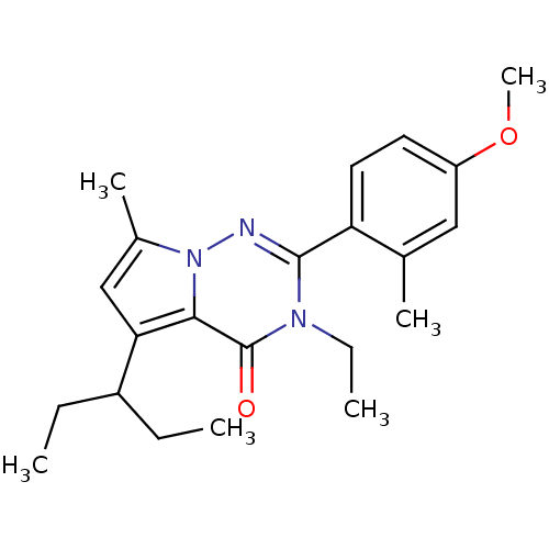 Chemical structure of BindingDB Monomer ID 50362283
