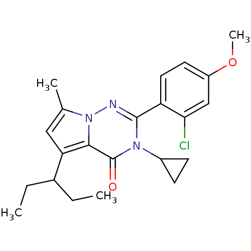 Chemical structure of BindingDB Monomer ID 50362289