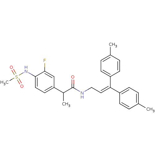 Chemical structure of BindingDB Monomer ID 50362800