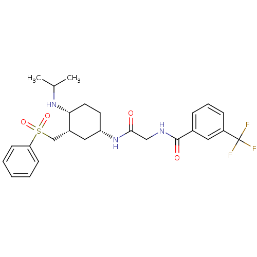 Chemical structure of BindingDB Monomer ID 50363415