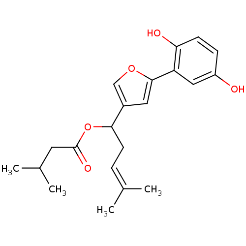 Chemical structure of BindingDB Monomer ID 50363752