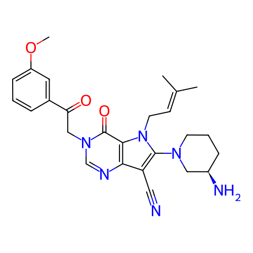 Chemical structure of BindingDB Monomer ID 50364159
