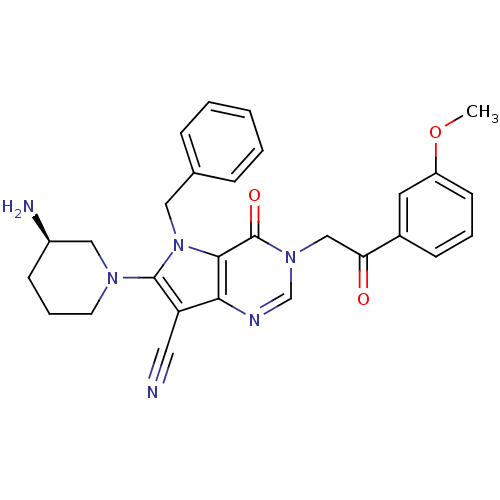Chemical structure of BindingDB Monomer ID 50364166