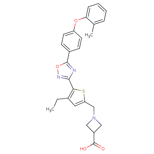 Chemical structure of BindingDB Monomer ID 50364615