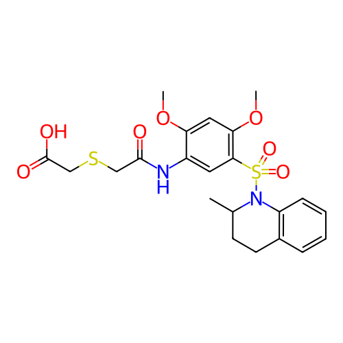Chemical structure of BindingDB Monomer ID 50365069