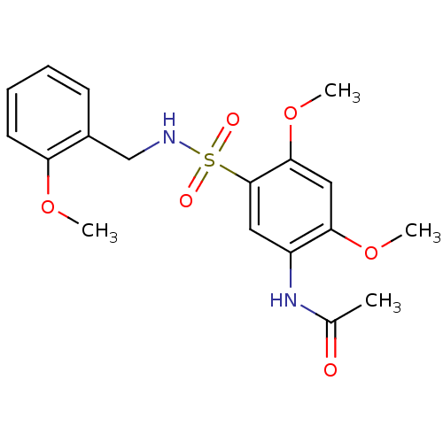 Chemical structure of BindingDB Monomer ID 50365087
