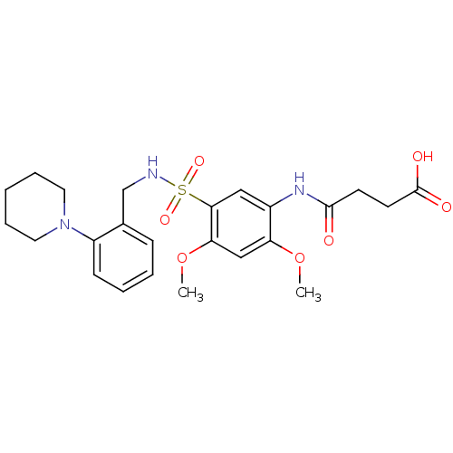 Chemical structure of BindingDB Monomer ID 50365093