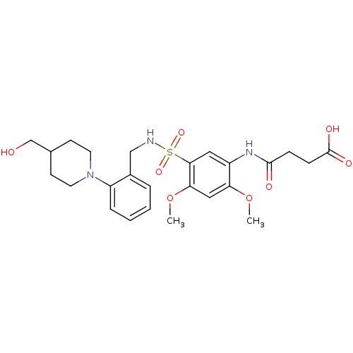 Chemical structure of BindingDB Monomer ID 50365094