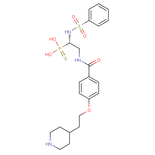 Chemical structure of BindingDB Monomer ID 50365347