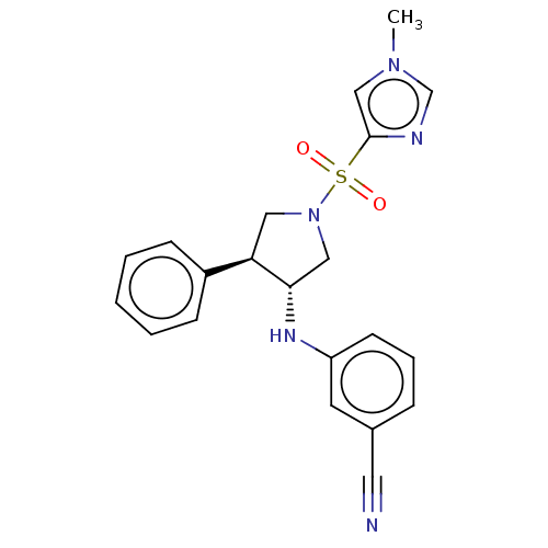 Chemical structure of BindingDB Monomer ID 50365382