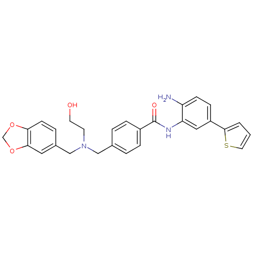 Chemical structure of BindingDB Monomer ID 50365503