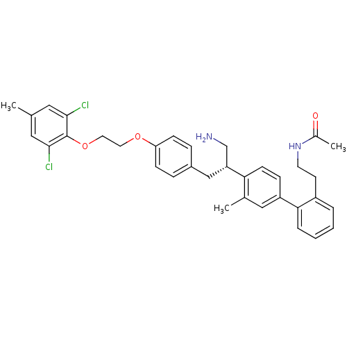 Chemical structure of BindingDB Monomer ID 50365573