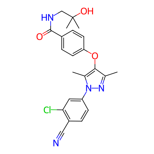 Chemical structure of BindingDB Monomer ID 50366223