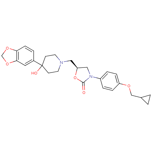 Chemical structure of BindingDB Monomer ID 50366262